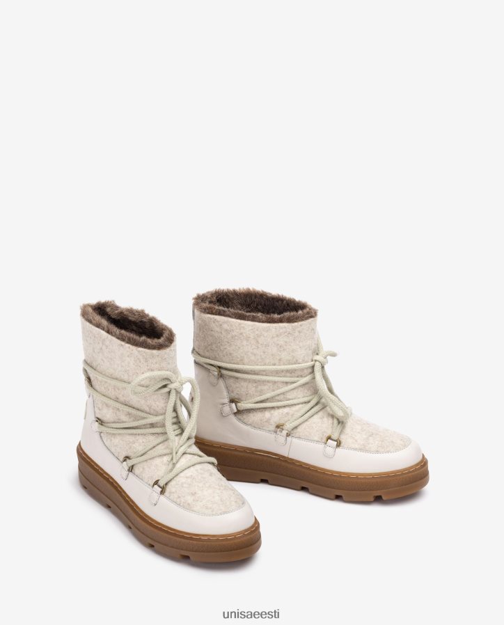 Unisa 88PPB4908 apres ski poolsaapad naised valge