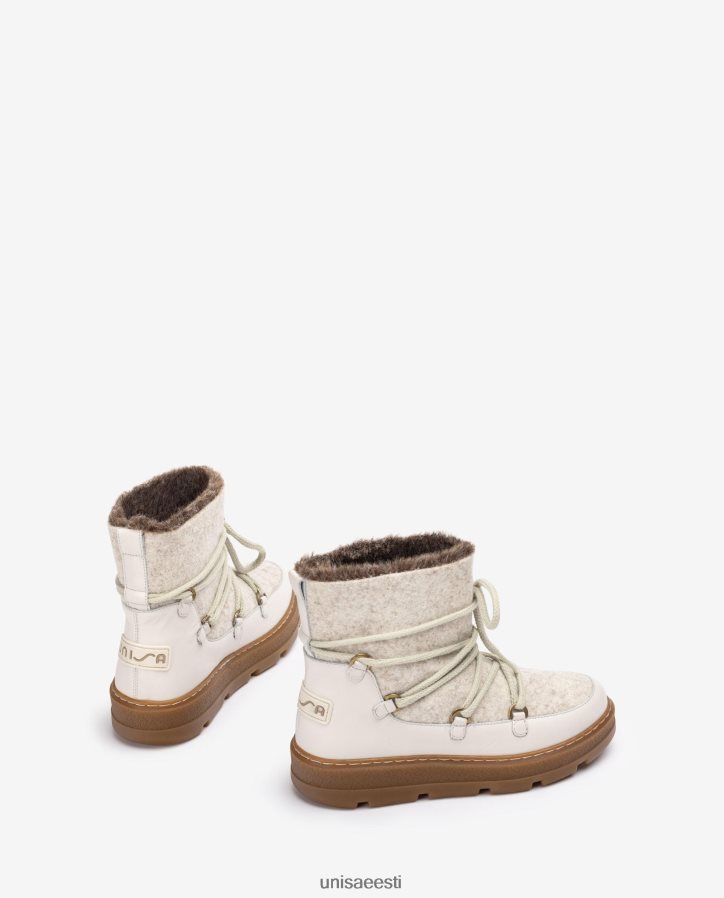 Unisa 88PPB4908 apres ski poolsaapad naised valge