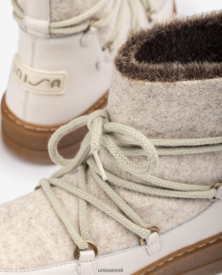 Unisa 88PPB4908 apres ski poolsaapad naised valge