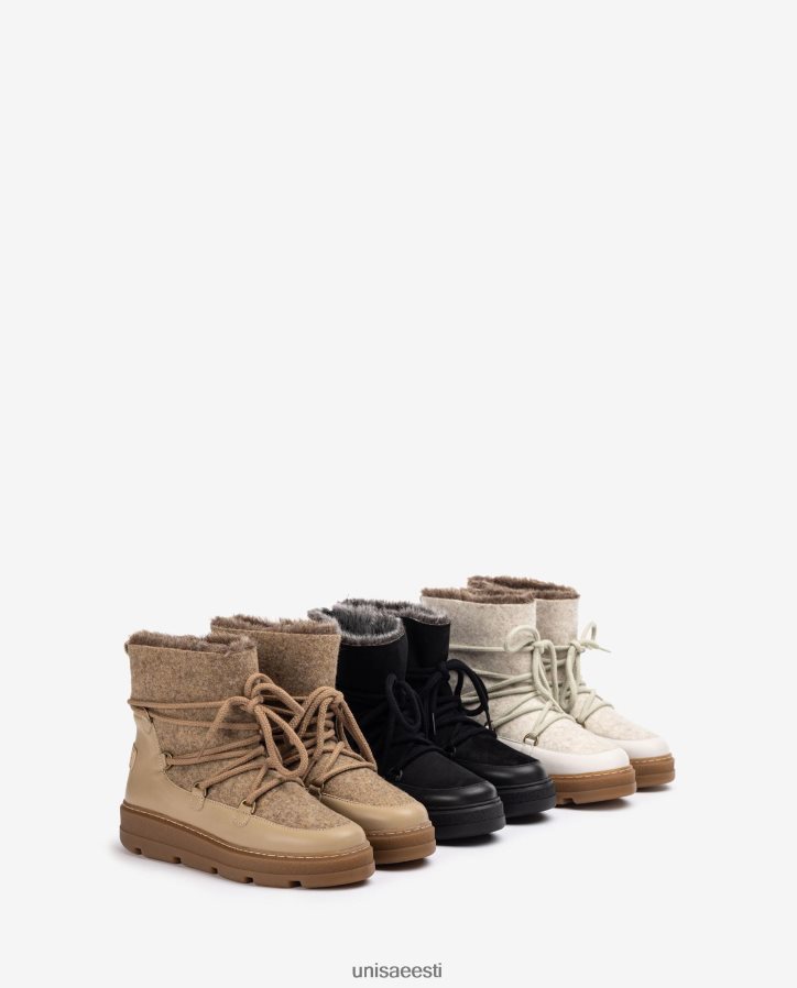 Unisa 88PPB4908 apres ski poolsaapad naised valge