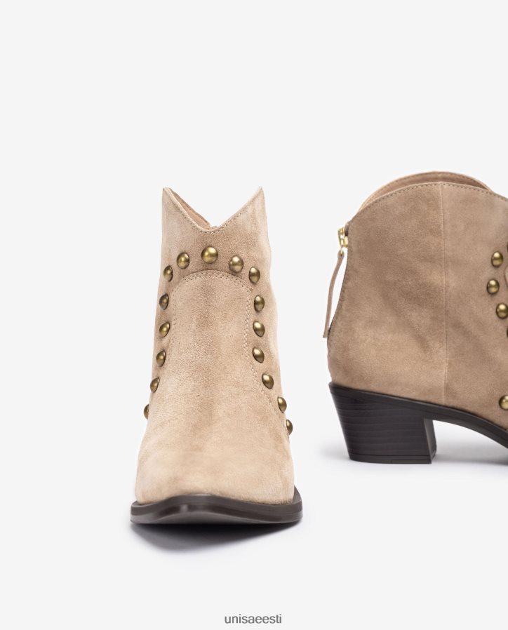 Unisa 88PPB4913 kauboi stiilis naastudega poolsaapad naised mood