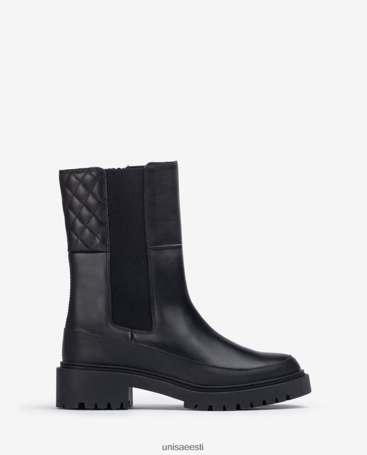 Unisa 88PPB4916 pahkluusaabas kiilu ja ringtallaga naised must