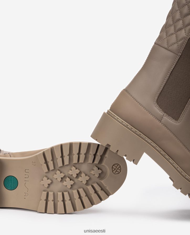 Unisa 88PPB4917 pahkluusaabas kiilu ja ringtallaga naised pruun