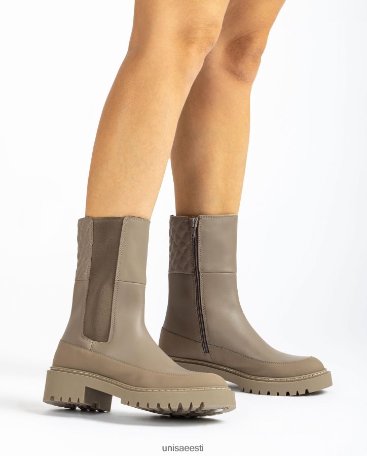 Unisa 88PPB4917 pahkluusaabas kiilu ja ringtallaga naised pruun