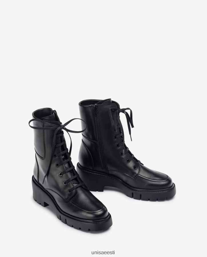 Unisa 88PPB4929 ringtalla ja paeltega poolsaabas naised graatsiline