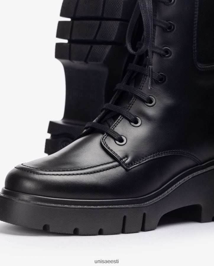 Unisa 88PPB4929 ringtalla ja paeltega poolsaabas naised graatsiline