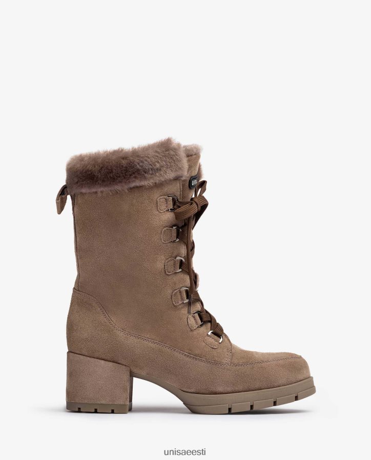 Unisa 88PPB4932 keskmise kontsaga paeltega seemisnahast poolsaapad lapsed mood