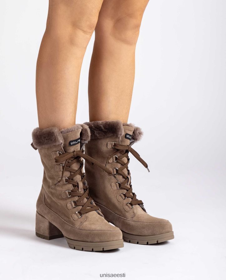 Unisa 88PPB4932 keskmise kontsaga paeltega seemisnahast poolsaapad lapsed mood