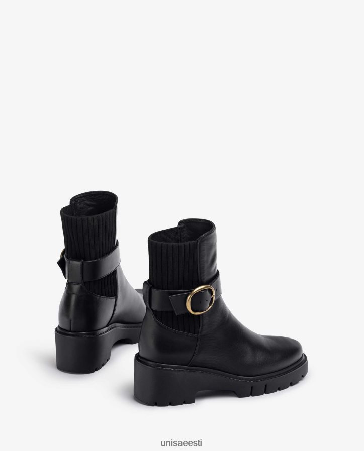 Unisa 88PPB4933 nahast poolsaapad seljakummi ja pandlarihmaga naised mood