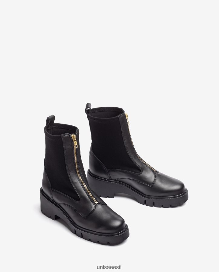 Unisa 88PPB4934 poolsaapad ees tõmbluku ja neopreensokiga naised graatsiline