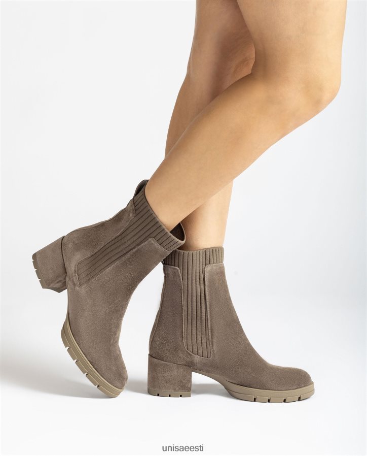 Unisa 88PPB4938 seemisnahast poolsaabas sooniku sokiga lapsed pruun