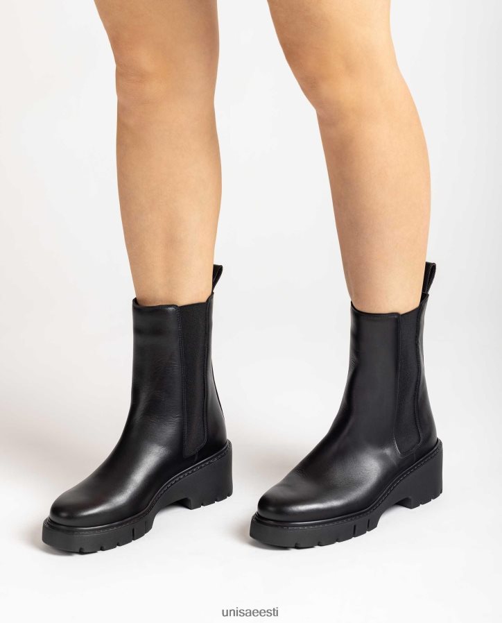 Unisa 88PPB4940 nahast chelsea poolsaapad naised graatsiline