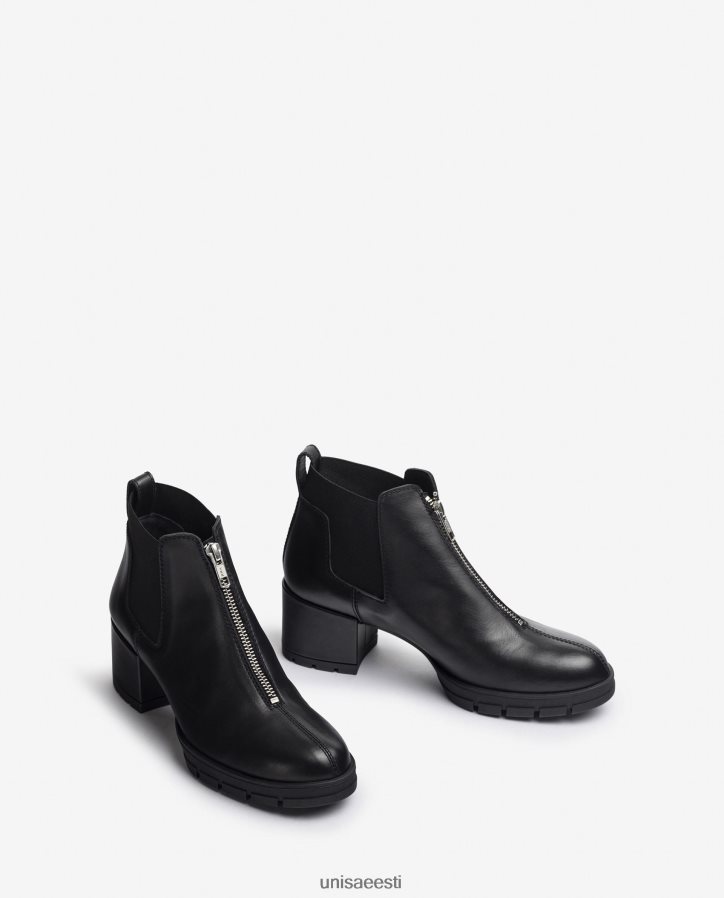 Unisa 88PPB4941 tõmblukuga poolsaabas ja küljekinnitused naised graatsiline