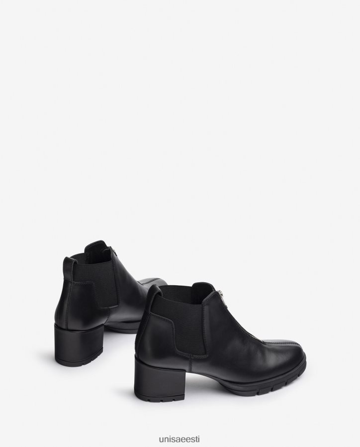 Unisa 88PPB4941 tõmblukuga poolsaabas ja küljekinnitused naised graatsiline