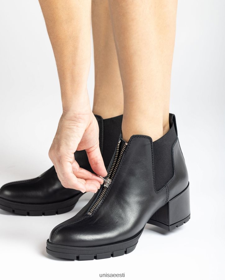 Unisa 88PPB4941 tõmblukuga poolsaabas ja küljekinnitused naised graatsiline