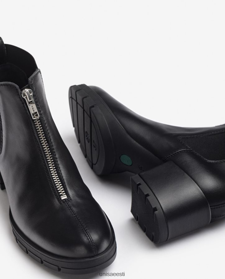 Unisa 88PPB4941 tõmblukuga poolsaabas ja küljekinnitused naised graatsiline