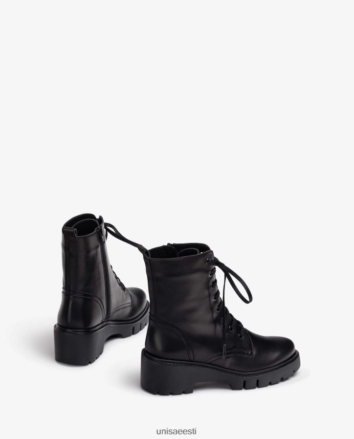 Unisa 88PPB4942 sõjaväe stiilis nahast poolsaapad naised graatsiline