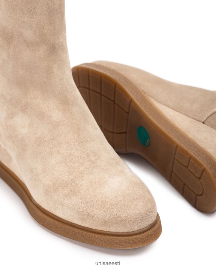 Unisa 88PPB4946 seemisnahast poolsaabas siseküljel lukuga lapsed beež