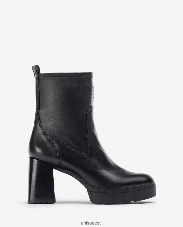 Unisa 88PPB4952 kontsa ja rajaplatvormiga poolsaabas naised graatsiline