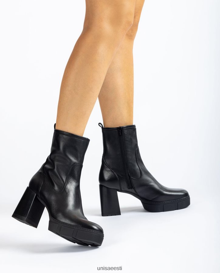 Unisa 88PPB4952 kontsa ja rajaplatvormiga poolsaabas naised graatsiline