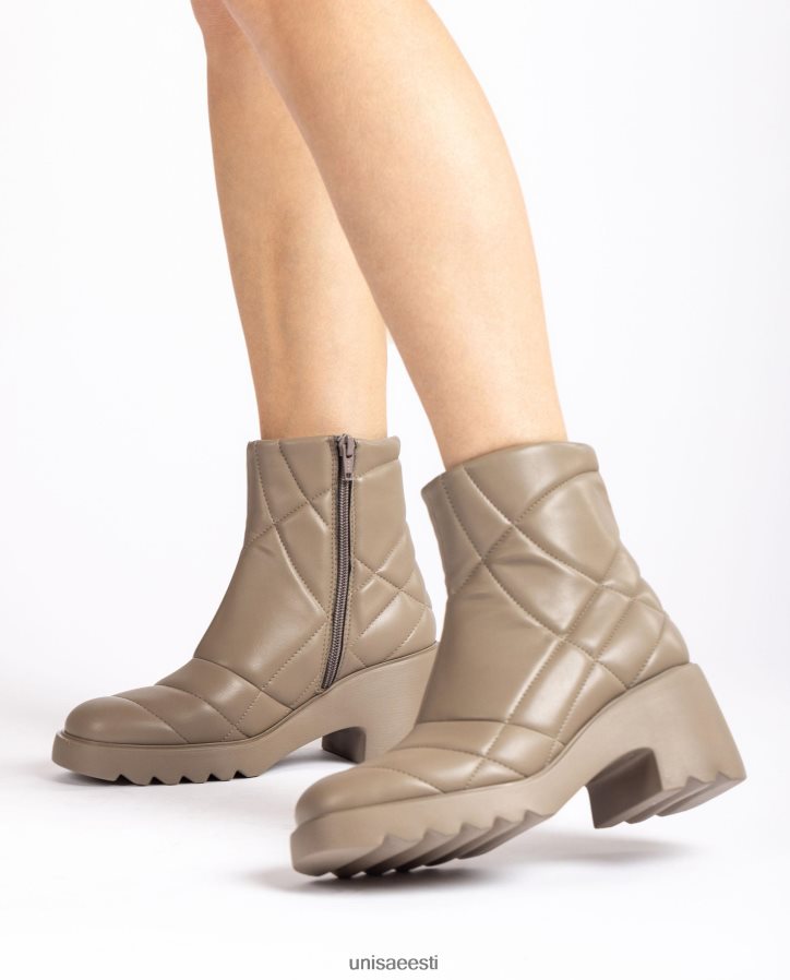 Unisa 88PPB4961 ülikerge tepitud poolsaabas naised pruun