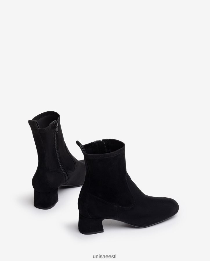 Unisa 88PPB4969 kandilise varbaga poolsaabas naised must