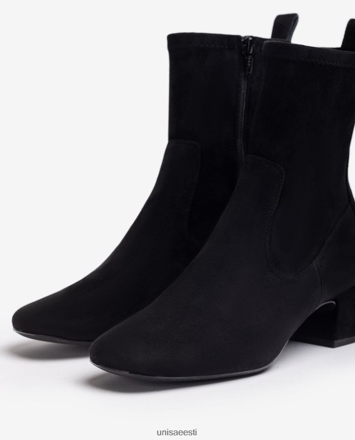 Unisa 88PPB4969 kandilise varbaga poolsaabas naised must