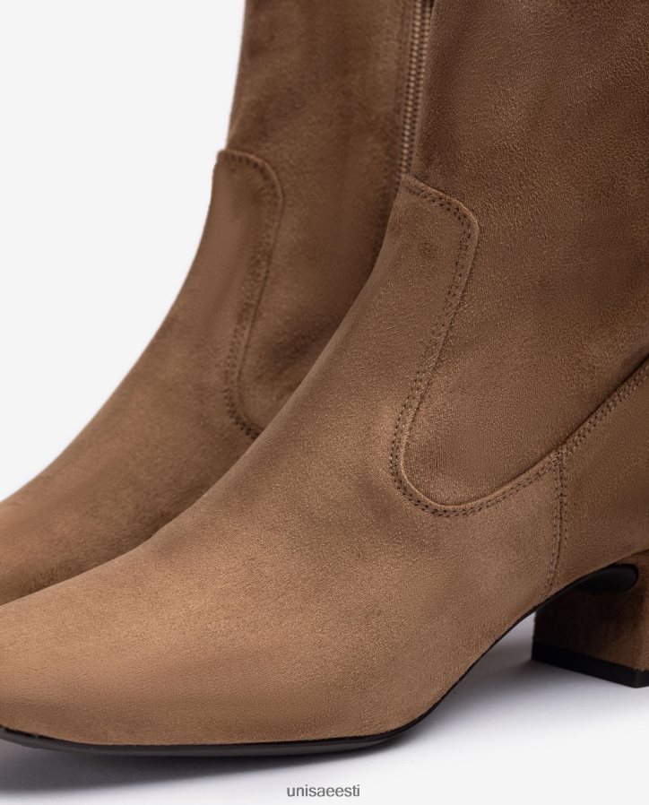 Unisa 88PPB4970 kandilise varbaga poolsaabas naised pruun