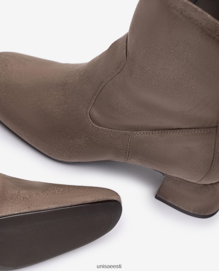 Unisa 88PPB4971 kandilise varbaga poolsaabas naised pruun