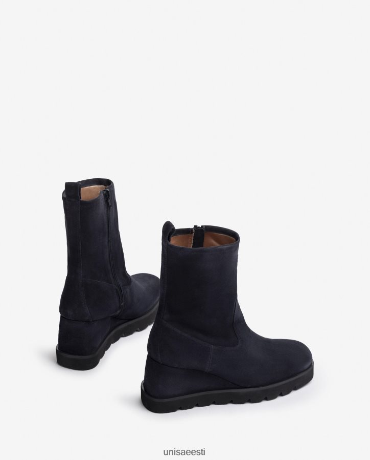 Unisa 88PPB4973 kummitallaga poolsaabas naised sinine