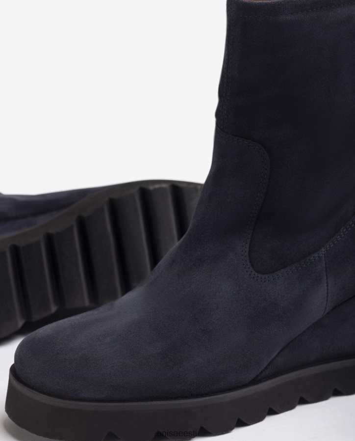 Unisa 88PPB4973 kummitallaga poolsaabas naised sinine