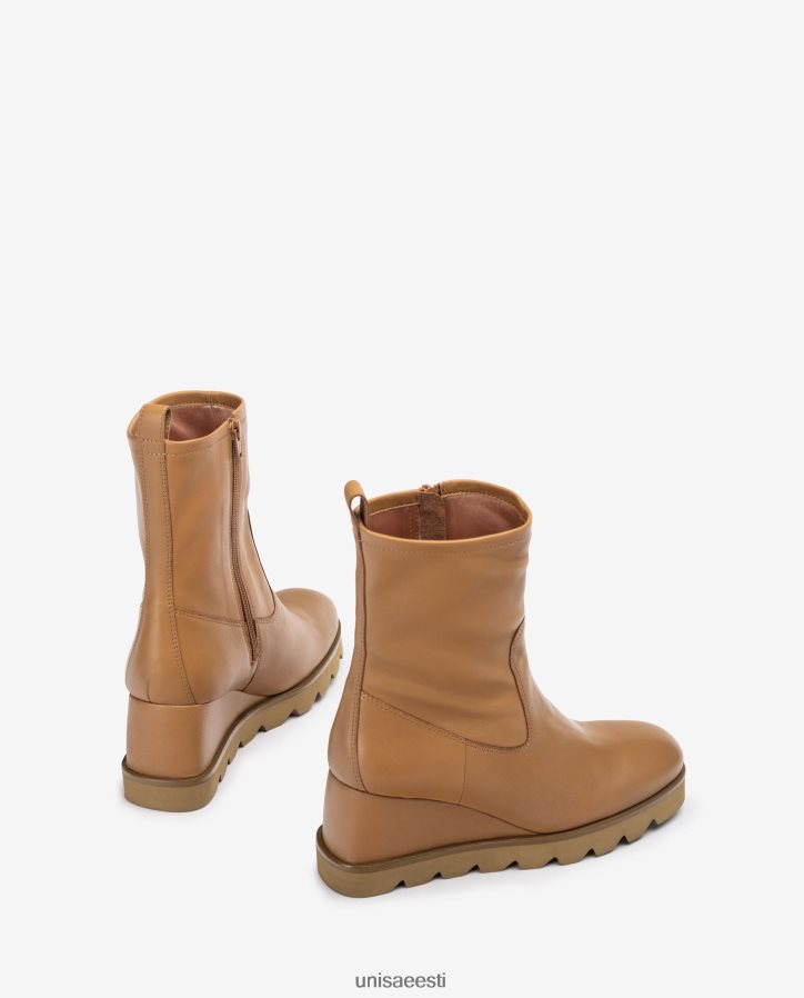 Unisa 88PPB4976 kummitallaga poolsaabas naised pruun