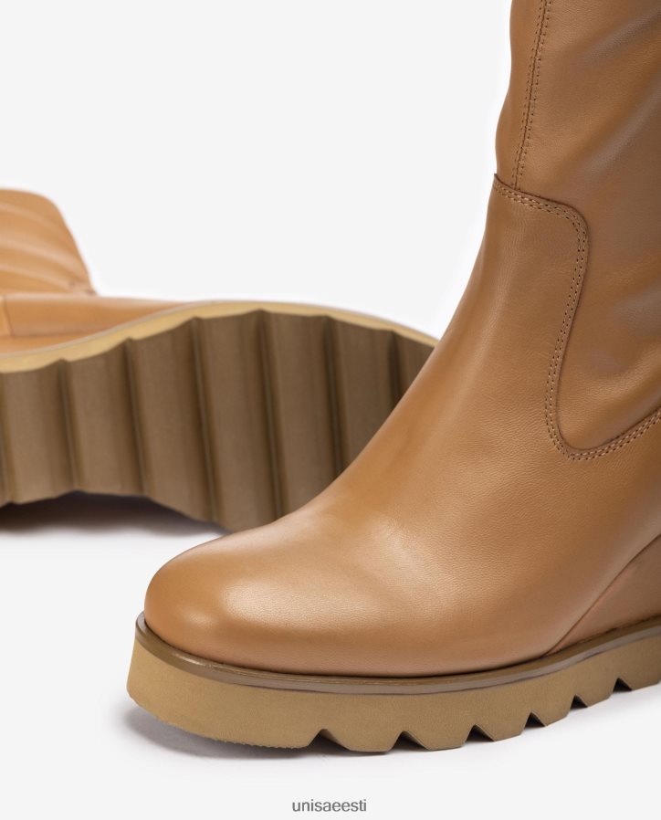 Unisa 88PPB4976 kummitallaga poolsaabas naised pruun