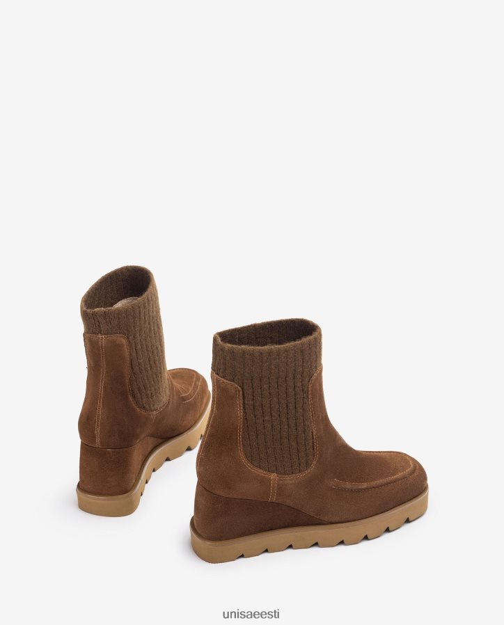 Unisa 88PPB4978 poolsaabas soonikkoes veerandiga naised pruun