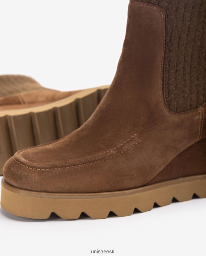 Unisa 88PPB4978 poolsaabas soonikkoes veerandiga naised pruun