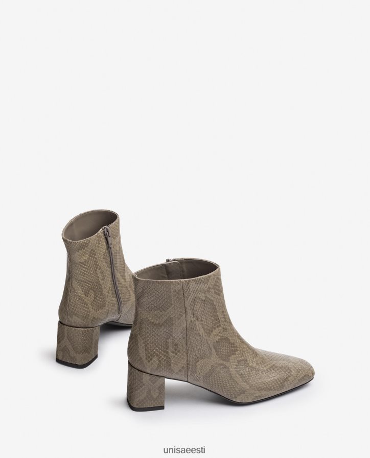 Unisa 88PPB4981 ruudukujulised lukuga poolsaapad naised graatsiline