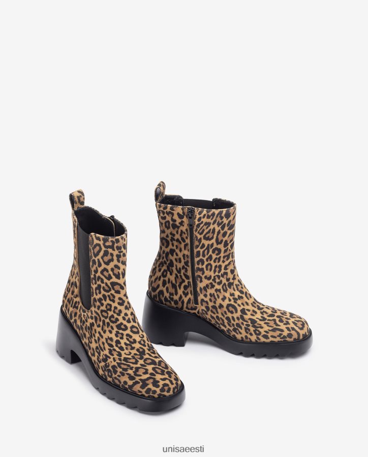 Unisa 88PPB4985 poolsaabas küljekinnituste ja tõmblukuga naised graatsiline