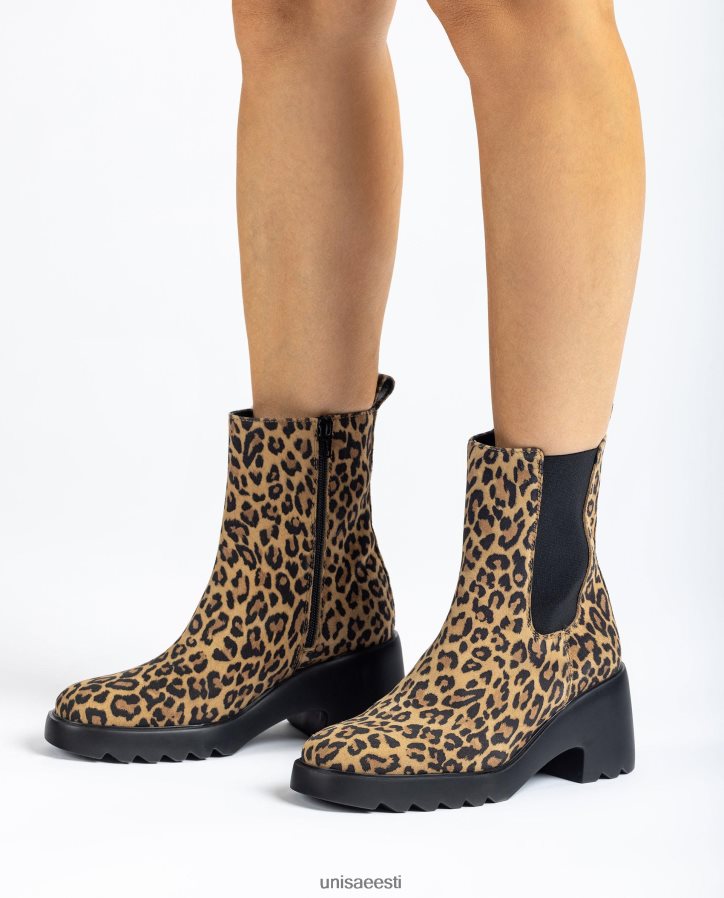 Unisa 88PPB4985 poolsaabas küljekinnituste ja tõmblukuga naised graatsiline