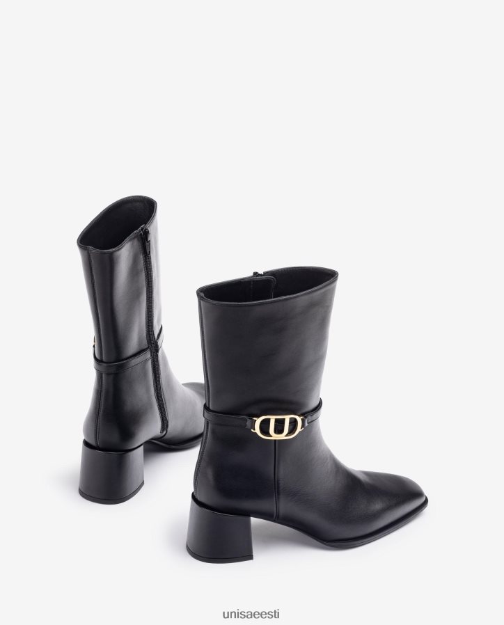 Unisa 88PPB4986 kandilise ninaga nahast poolsaabas naised mood