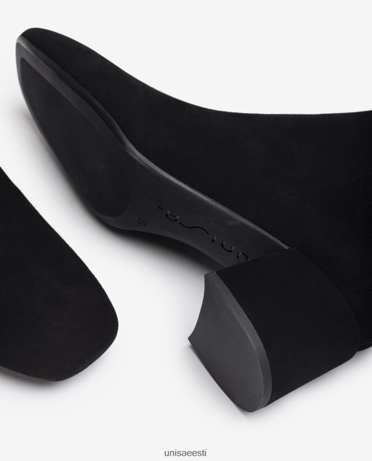 Unisa 88PPB4988 laia kontsaga poolsaabas naised must