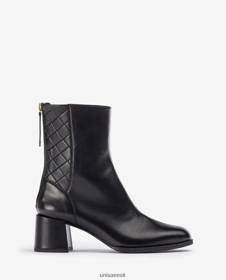 Unisa 88PPB4990 laia kontsaga kandilise varbaga poolsaabas naised must