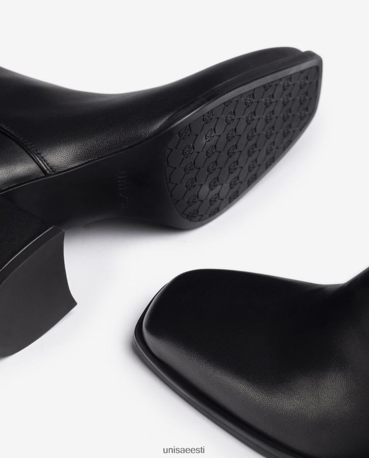 Unisa 88PPB4995 poolsaabas küljekinnitusega naised must