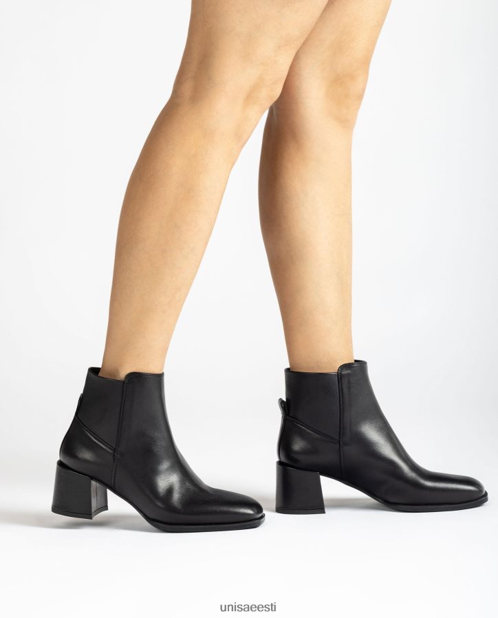 Unisa 88PPB4995 poolsaabas küljekinnitusega naised must