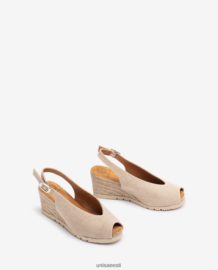 Unisa 88PPB4469 slingback džuudist sandaal naised pruun