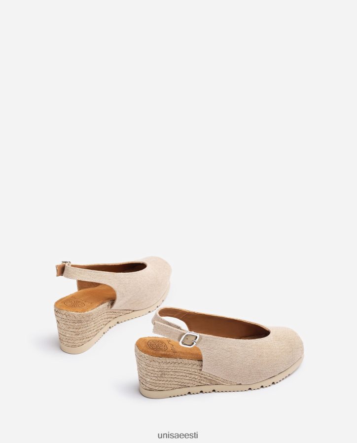 Unisa 88PPB4469 slingback džuudist sandaal naised pruun