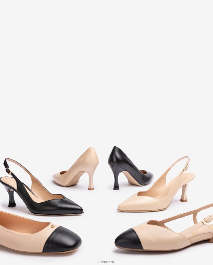 Unisa 88PPB4493 kahevärviline tasapinnaline seljajalats naised beež