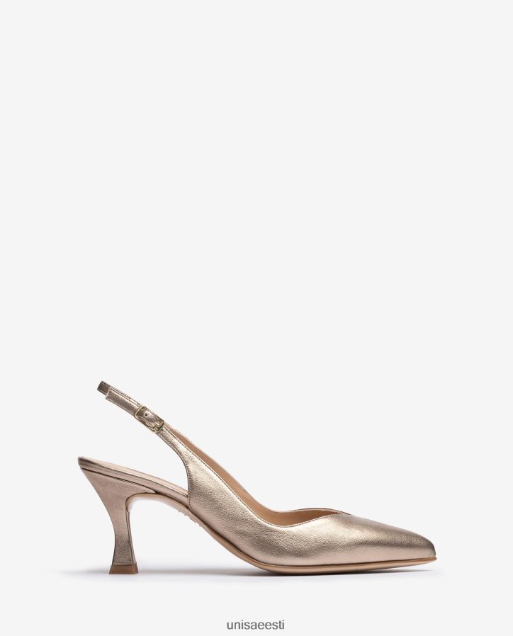 Unisa 88PPB4504 d'orsay pahkluu rihmaga sling tagajalats värvitud kontsaga naised pronksist