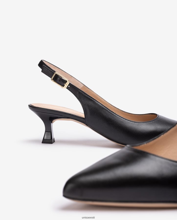 Unisa 88PPB4513 nahast tropp tagasi naised must