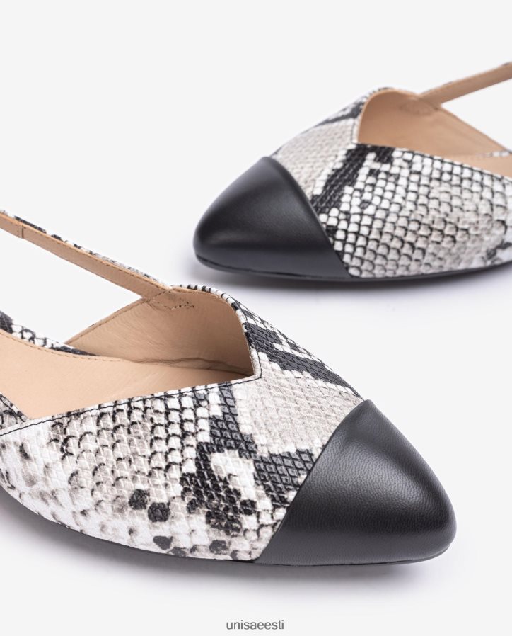 Unisa 88PPB4537 kahevärviline tasapinnaline seljajalats naised graatsiline