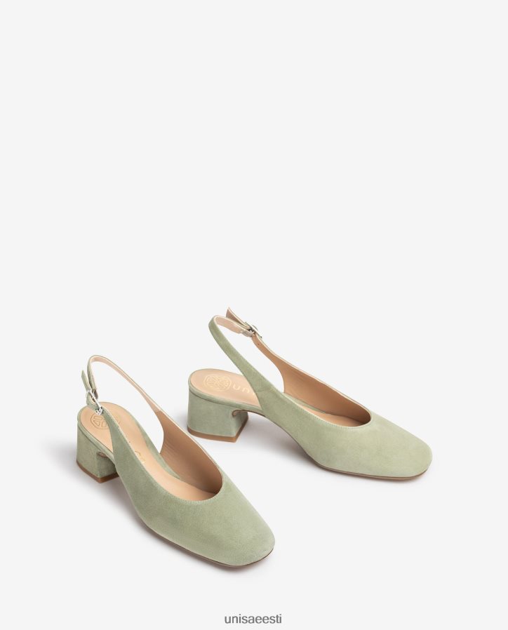 Unisa 88PPB4539 laia kontsaga slingback naised roheline